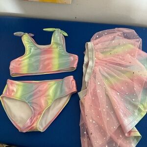 Rainbow Kids Costume Set